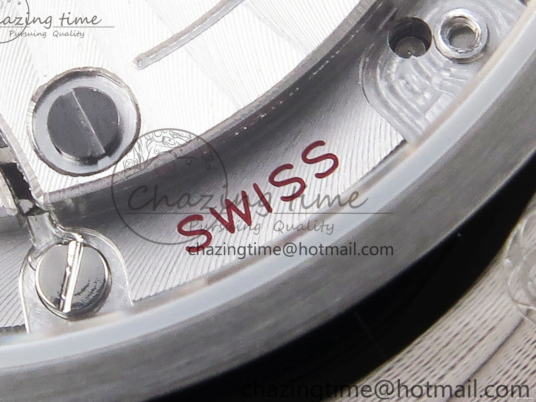 0421 De Ville Date YG MKF 1:1 Best Edition White Textured Dial Diamonds Marker on Brown Leather Strap A WaterResistant 7754